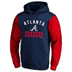 MLB Ronald Acuna Jr. Atlanta Braves Profile Big & Tall Name & Number Fleece Pullover Hoodie