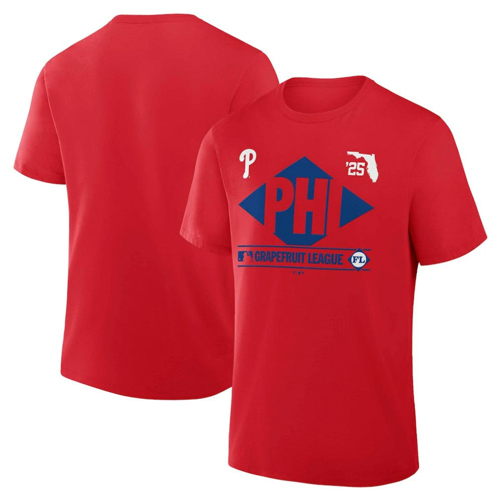 MLB Philadelphia Phillies Fanatics 2025 Spring Training Grapefruit League True Icon T-Shirt