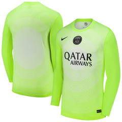 Paris Saint-Germain 2025/26 Third Goalkeeper Replica Long Sleeve Jersey - Nike Neon Green