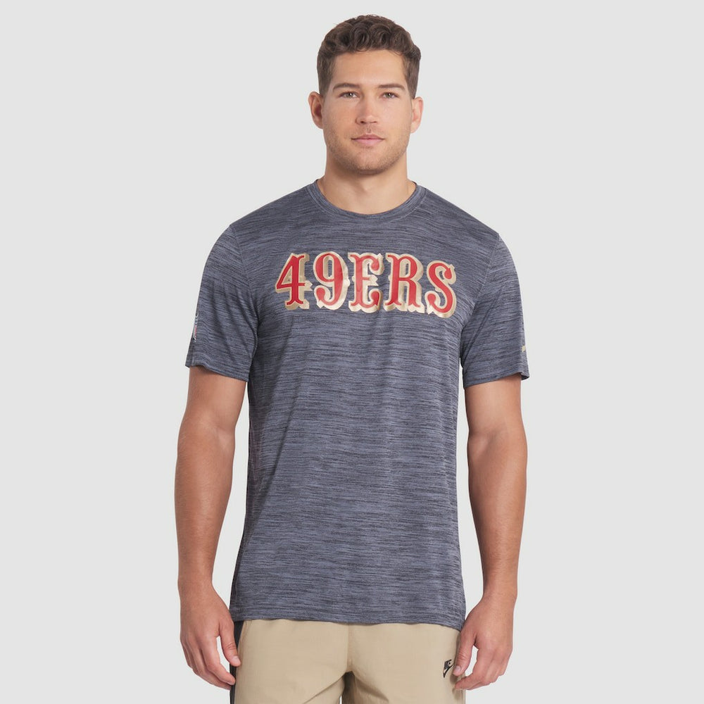 2025 Rivalries Collection Sideline Velocity Dri-FIT T-Shirt - San Francisco 49ers