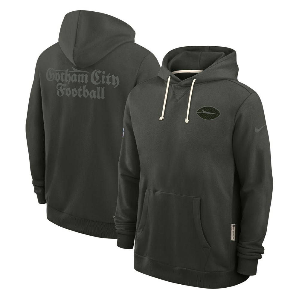 2025 Rivalries Collection Standard Issue Sideline Dri-FIT Hoodie - New York Jets