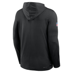 2025 Rivalries Collection Sideline Dri-FIT Long Sleeve Hoodie T-Shirt - New York Jets