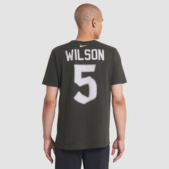 Garrett Wilson 2025 Rivalries Collection Player Name & Number T-Shirt - New York Jets