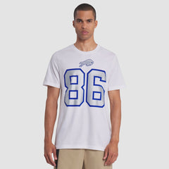 Dalton Kincaid 2025 Rivalries Collection Player Name & Number T-Shirt - Buffalo Bills