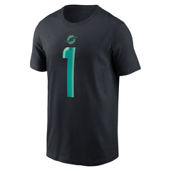 Tua Tagovailoa 2025 Rivalries Collection Player Name & Number T-Shirt - Miami Dolphins
