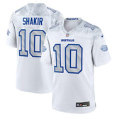 Khalil Shakir 2025 Rivalries Collection Game Jersey - Buffalo Bills