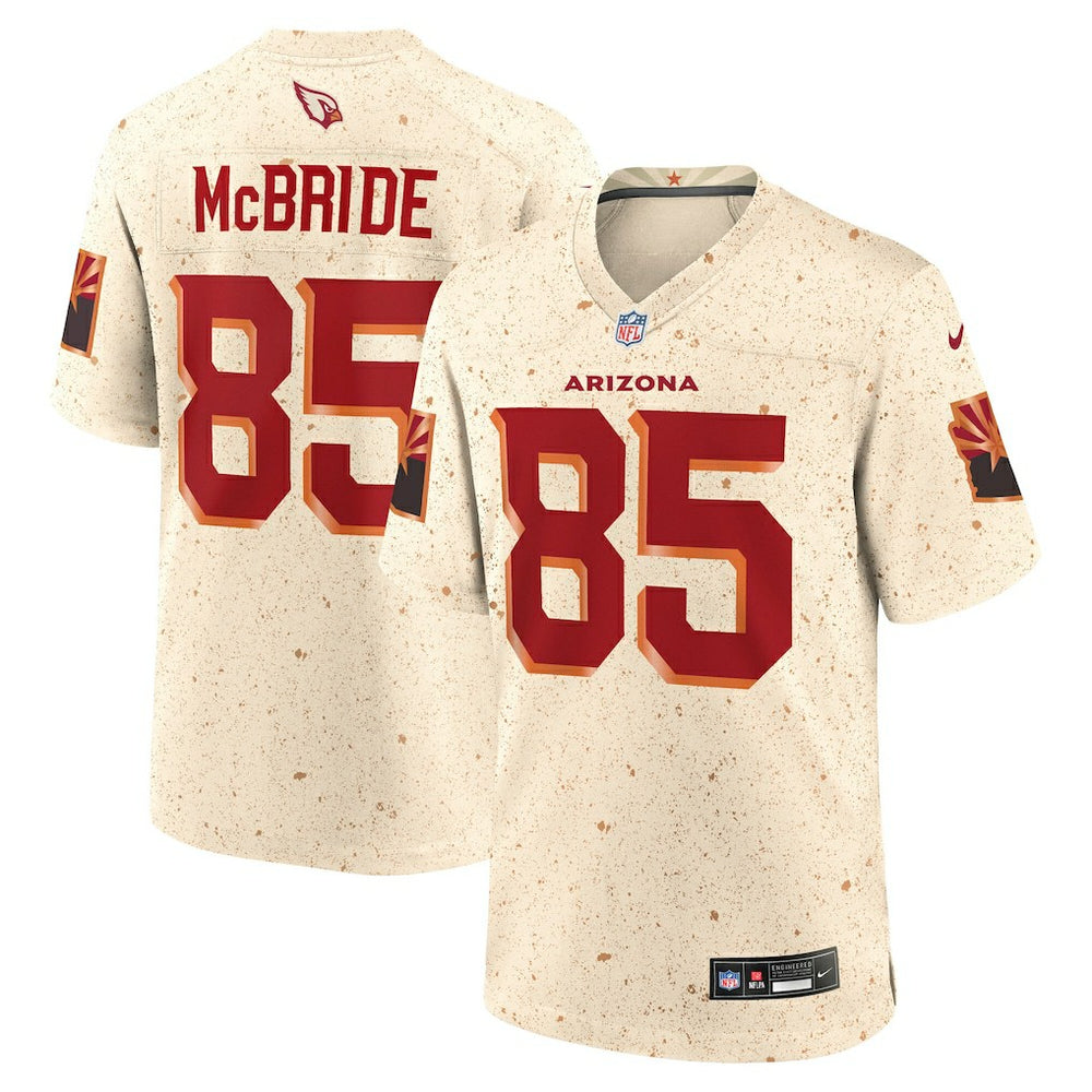 Trey McBride 2025 Rivalries Collection Game Jersey - Arizona Cardinals