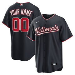 MLB Washington Nationals Nike Alternate Custom Replica Jersey