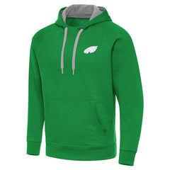 Antigua St. Patrick's Day Victory Pullover Hoodie - Philadelphia Eagles
