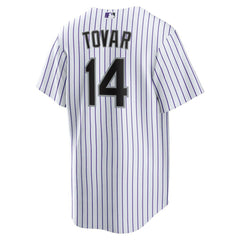 MLB Ezequiel Tovar Colorado Rockies Nike Home Replica Jersey