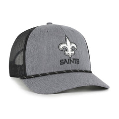 '47 Carbon Rope Trucker Adjustable Hat - New Orleans Saints