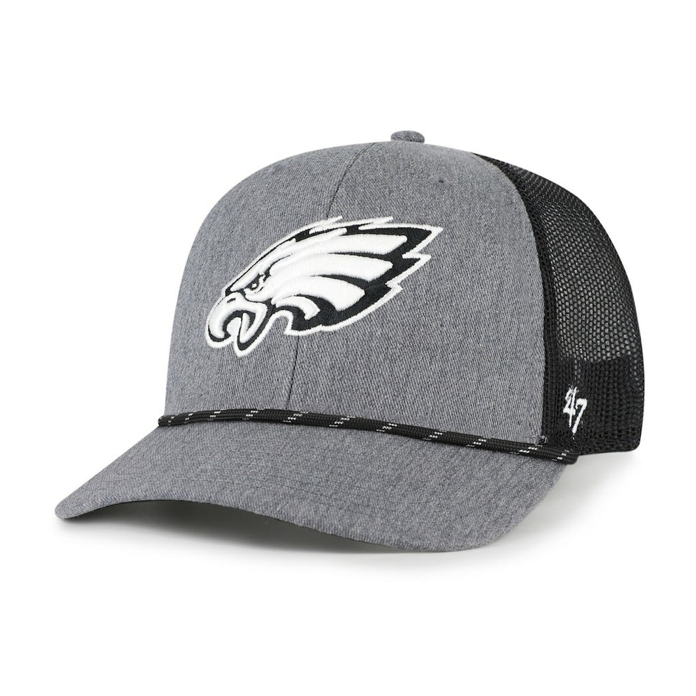 '47 Carbon Rope Trucker Adjustable Hat - Philadelphia Eagles