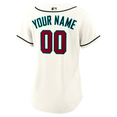 MLB Arizona Diamondbacks Nike Women's Home Custom Replica 2.0 Jersey