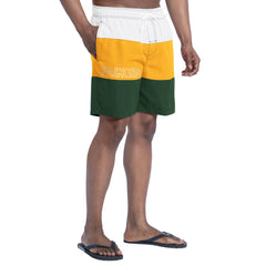 G-III Sports by Carl Banks Sunrise Volley Swim Shorts - Green Bay Packers