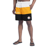 G-III Sports by Carl Banks Sunrise Volley Swim Shorts - Pittsburgh Steelers