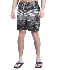 G-III Sports by Carl Banks Horizon Volley Swim Shorts - Miami Dolphins