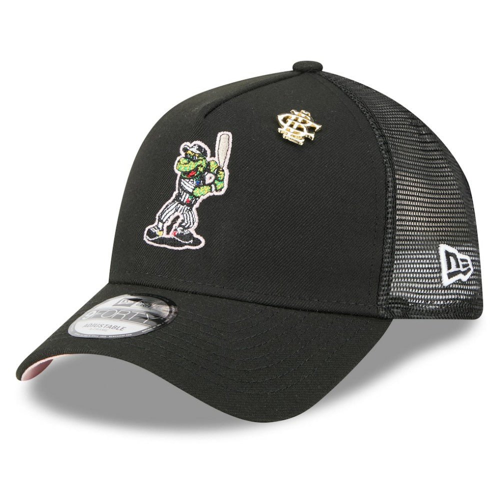 MLB Chicago White Sox New Era 2025 Big League Chew A-Frame 9FORTY Adjustable Trucker Hat