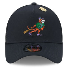 MLB Detroit Tigers New Era 2025 Big League Chew A-Frame 9FORTY Adjustable Trucker Hat