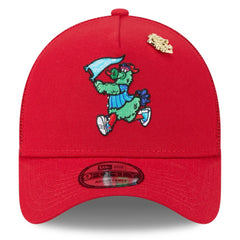 MLB Philadelphia Phillies New Era 2025 Big League Chew A-Frame 9FORTY Adjustable Trucker Hat