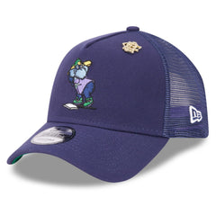 MLB Tampa Bay Rays New Era 2025 Big League Chew A-Frame 9FORTY Adjustable Trucker Hat