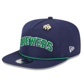MLB Milwaukee Brewers New Era 2025 Big League Chew Golfer Snapback Hat