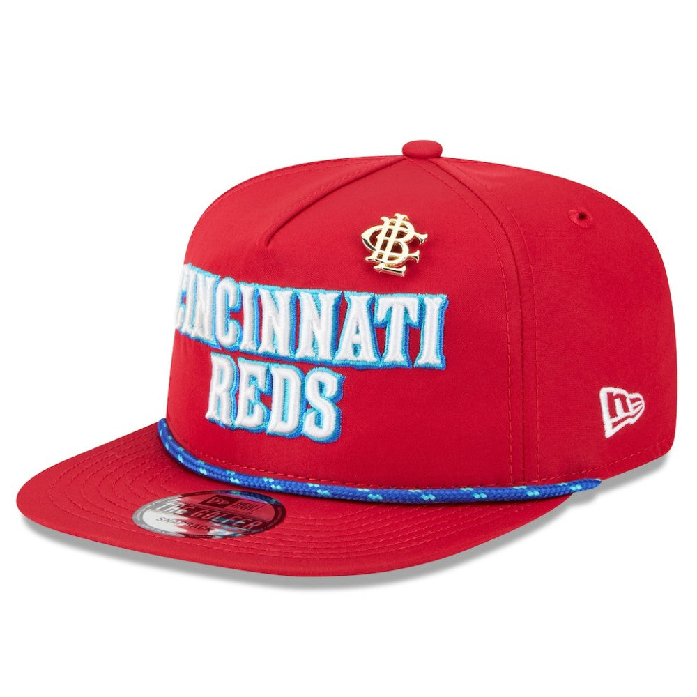 MLB Cincinnati Reds New Era 2025 Big League Chew Golfer Snapback Hat