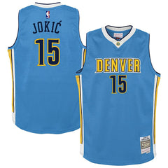 NBA Nikola Jokic Denver Nuggets Youth 2016/17 Hardwood Classics Swingman Jersey sale