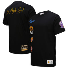 NBA Los Angeles Lakers Black Out Collection Vintage Premium T-Shirt