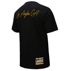 NBA Los Angeles Lakers Black Out Collection Vintage Premium T-Shirt