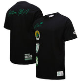 NBA Boston Celtics Black Out Collection Vintage Premium T-Shirt