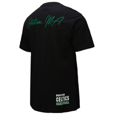 NBA Boston Celtics Black Out Collection Vintage Premium T-Shirt