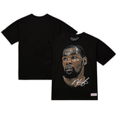 NBA Kevin Durant NBA Unisex Real Big Face Player T-Shirt