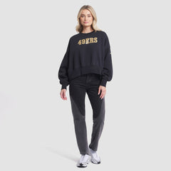 Women's 2025 Rivalries Collection Oversized Phoenix Fleece Sweatshirt - San Francisco 49ers