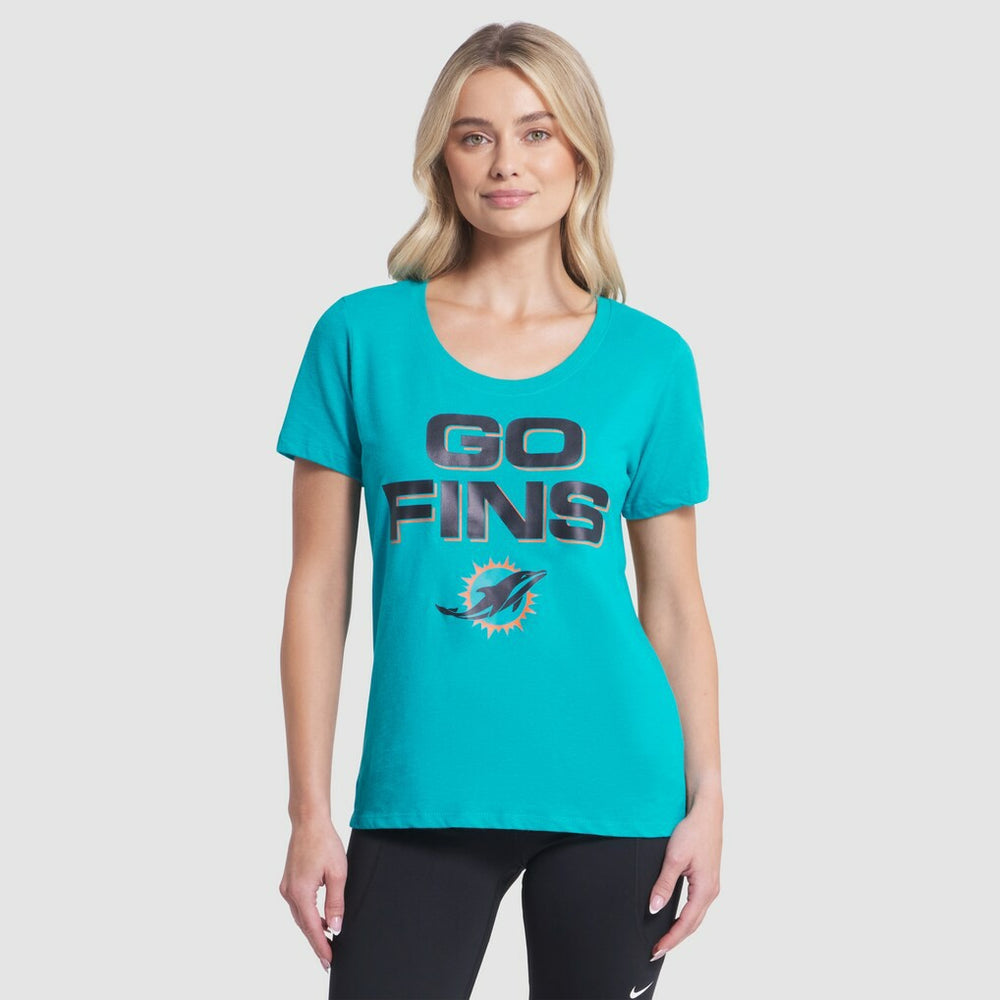 Women's 2025 Rivalries Collection Slub Dri-FIT T-Shirt - Miami Dolphins