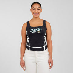 WEAR by Erin Andrews Women's Square Neck Tank Top - Jacksonville Jaguars