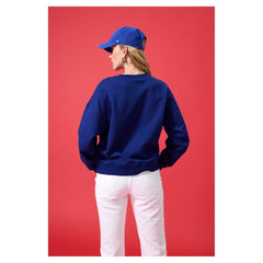 MLB Chicago Cubs Terez Women's Oversized Gemstone Logo Sweatshirt