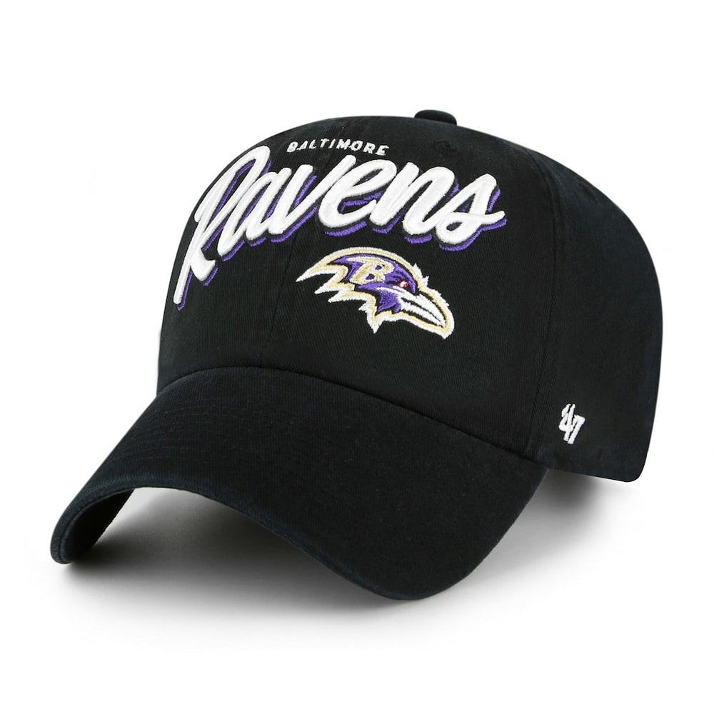 '47 Women's Ariana Clean Up Adjustable Hat - Baltimore Ravens