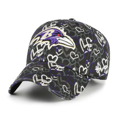 '47 Girls Youth Mural Clean Up Adjustable Hat - Baltimore Ravens