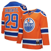 NHL Orange Leon Draisaitl Edmonton Oilers Mitchell & Ness Power Play Jersey