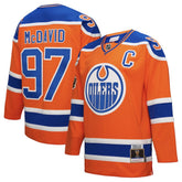 NHL Orange Connor McDavid Edmonton Oilers Mitchell & Ness Power Play Jersey