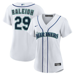 MLB Cal Raleigh Seattle Mariners Nike Women's Home Replica Jersey