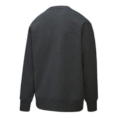 NHL Heather Charcoal Chicago Blackhawks Mitchell & Ness Playoff Win Fleece Pullover Sweatshirt