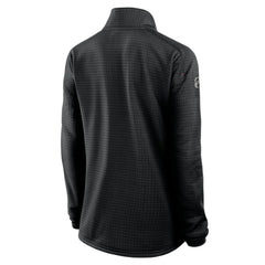 NHL Black Chicago Blackhawks Fanatics Women's Authentic Pro Rink Quarter-Zip Pullover