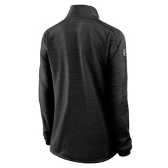 NHL Black Ottawa Senators Fanatics Women's Authentic Pro Rink Quarter-Zip Pullover