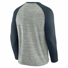 MLB Minnesota Twins Darius Rucker Collection by Fanatics Raw Edge Raglan Long Sleeve Baseball T-Shirt