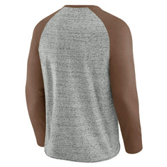 MLB San Diego Padres Darius Rucker Collection by Fanatics Raw Edge Raglan Long Sleeve Baseball T-Shirt
