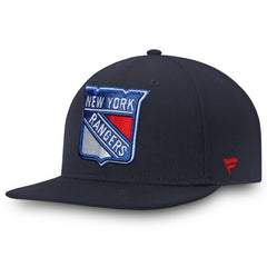 NHL Navy New York Rangers Fanatics Core Fitted Hat
