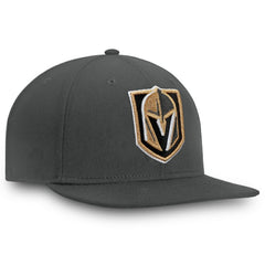 NHL Charcoal Vegas Golden Knights Fanatics Core Fitted Hat