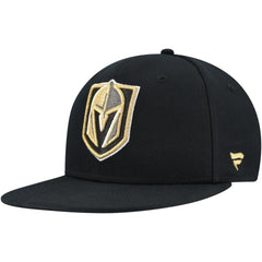 NHL Black Vegas Golden Knights Fanatics Core Fitted Hat
