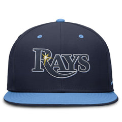 MLB Tampa Bay Rays Nike True Primetime Two-Tone Performance Fitted Hat